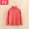 可莉允宝宝高领毛衣2022秋冬新款男童女童一体绒针织衫xn-0210