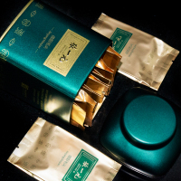 张一元茶叶 经典系列信阳毛尖桶装40g(10包) 绿色