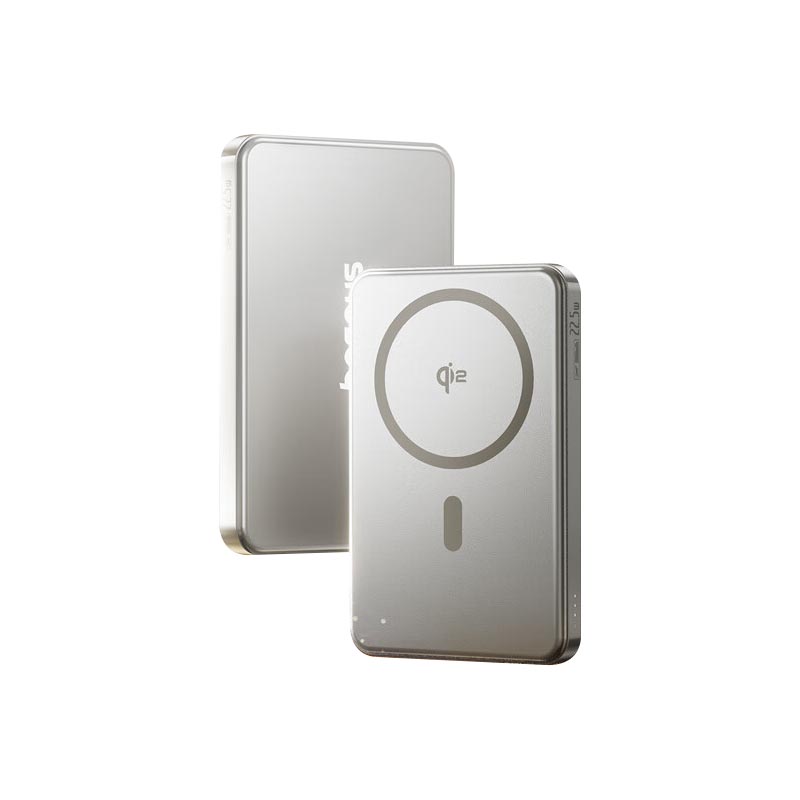 倍思(BASEUS) 磁吸迷你 无线快充移动电源 Qi2版 10000mAh 22.5W 月影灰