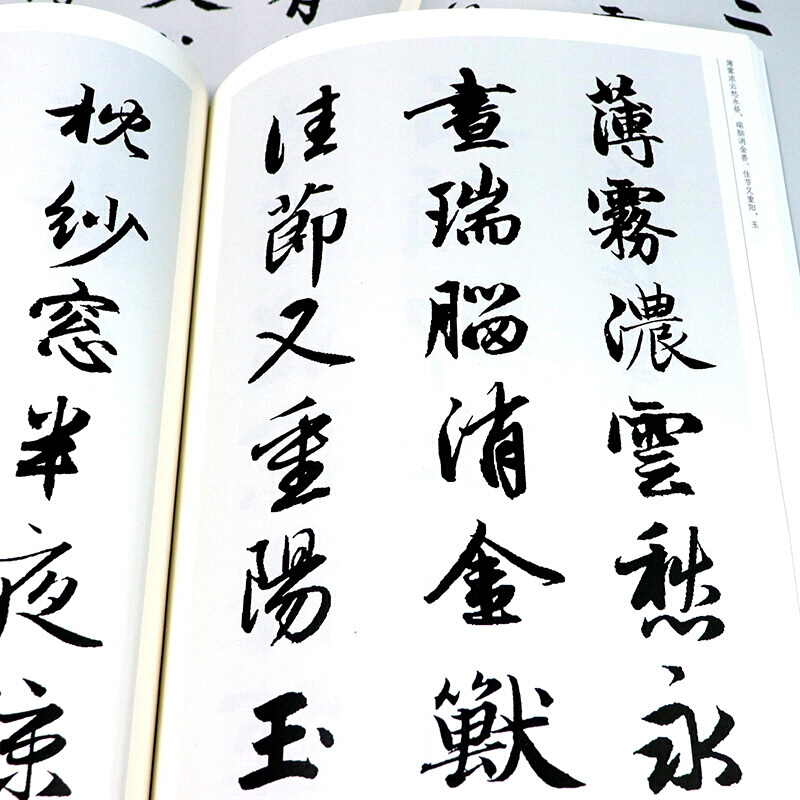 [醉染正版]赵孟頫 宋词+唐诗+三字经 全3册 中国历代书法名家作品集字 毛笔临帖集字古诗词行书临摹 人民美术高清大图