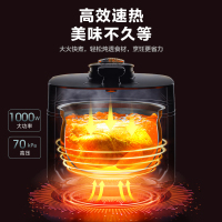 美的(Midea)电压力锅MY-C552N家用0涂层钢胆电高压锅5L多功能智能预约家用煲汤电饭煲自动排气压力锅