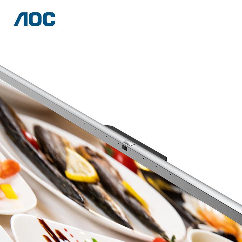 AOC 98T14MC+智能笔+投屏器+OPS+推车 会议平板98英寸4K智能会议平板触屏视频会议一体机内置摄像头高清大图