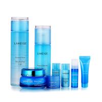 Laneige 兰芝 保湿补水水凝轻盈护肤8件护肤套装