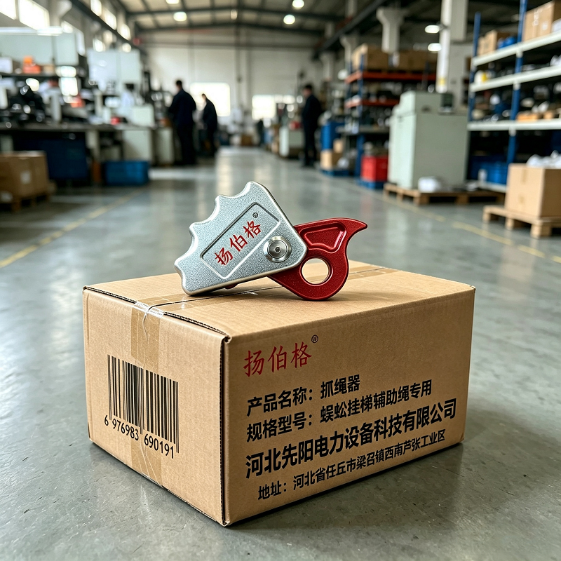扬伯格 抓绳器 蜈蚣挂梯辅助绳专用 个高清大图