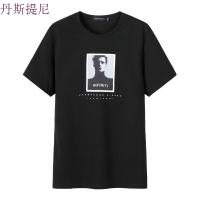 潮牌2018夏季复古欧美高街人像图案街拍潮流圆领短袖T恤港风潮