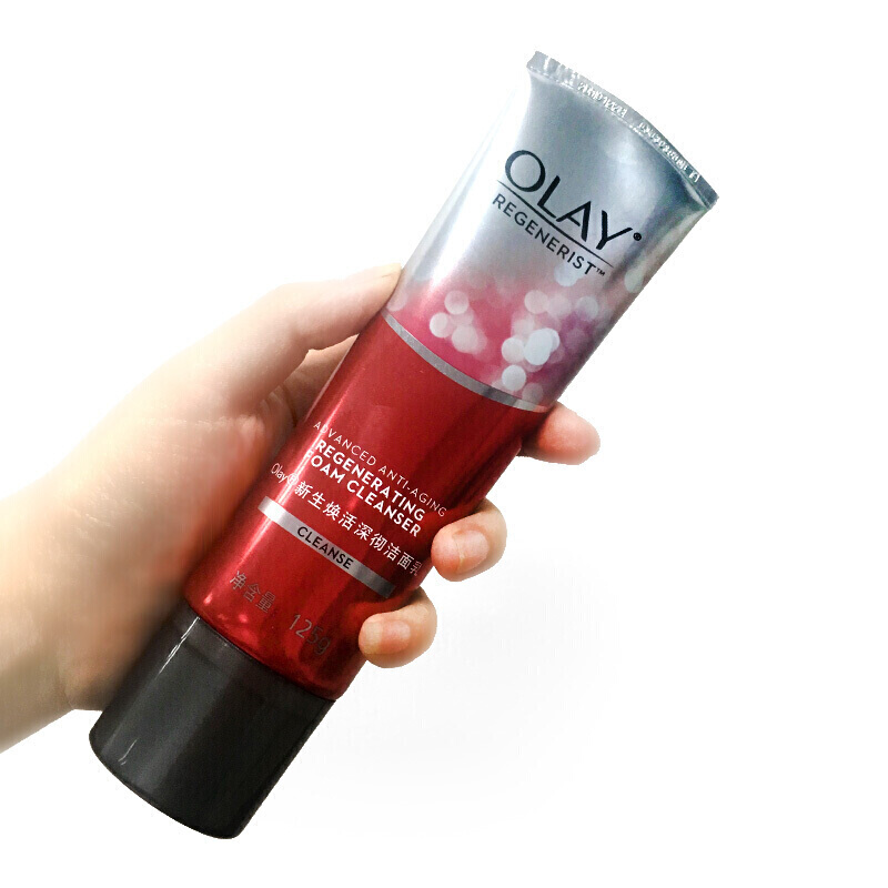 玉兰油(OLAY)玉兰油新生焕活洁面乳女士洗面奶 新生焕活深彻洁面乳125g高清大图