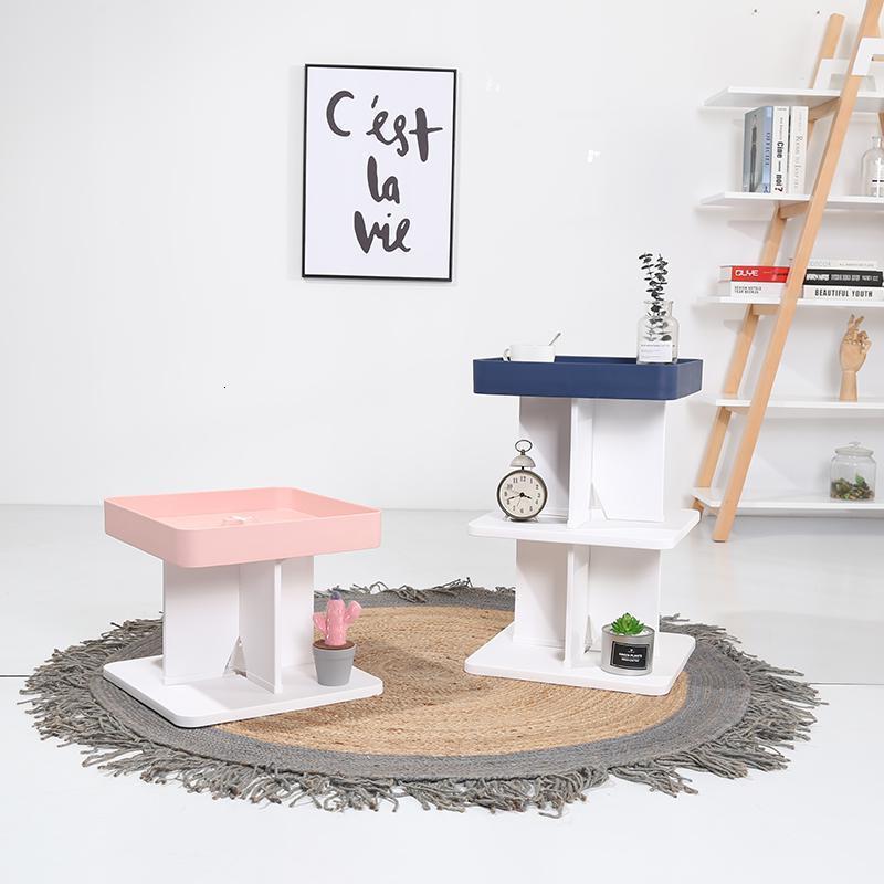 森美人森川家具沙发边角几 床头柜北欧现代简约家用客厅置物架小茶几