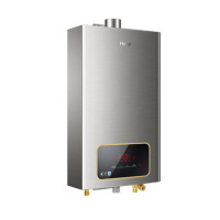 Haier/海尔 JSQ20-E1S(12T)家用 大出水量 天然气燃气热水器10升恒温功能 智能防冻
