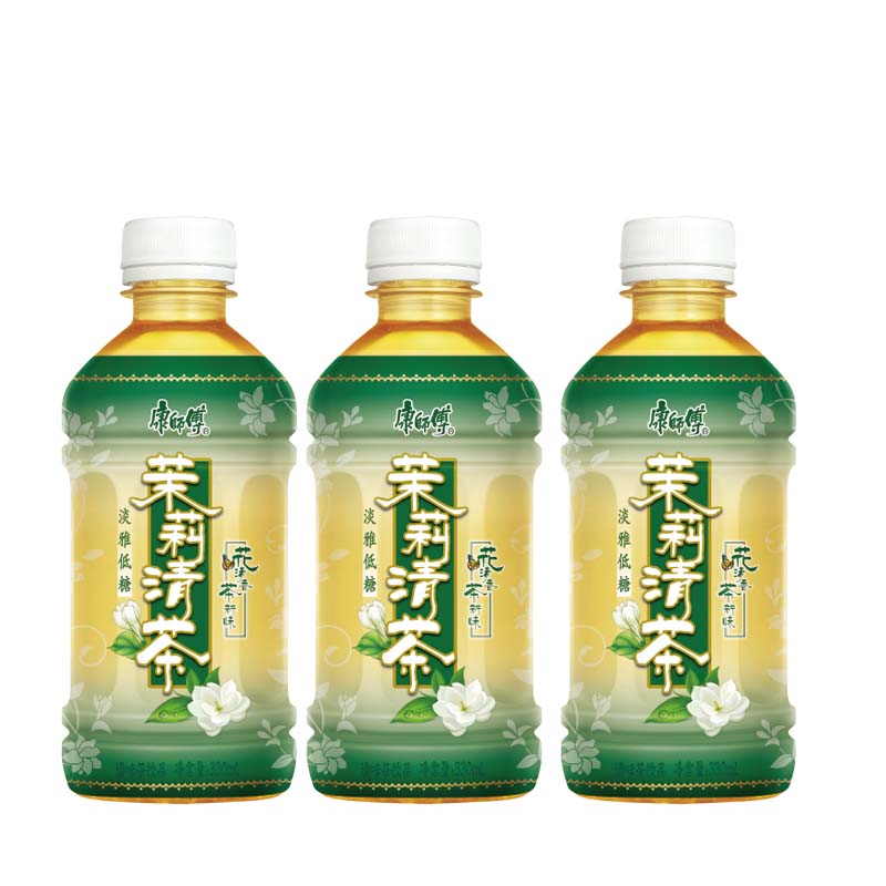 康师傅茉莉清茶PET330ML*3瓶高清大图