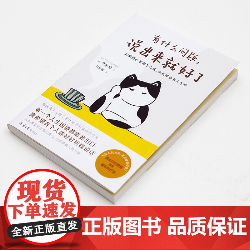 有什么问题,说出来就好了 李东龟 北京日报出版社 正版书籍高清大图