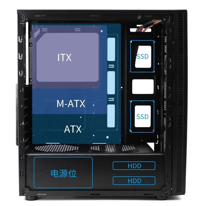 世纪之星 酷睿i7四核/GTX1050Ti 4G独显/16GB内存/480GB固态 SSD 家用办公商用娱乐 游戏电脑 台式机 台式电脑 DIY组装机 组装电脑 电脑主机 整机