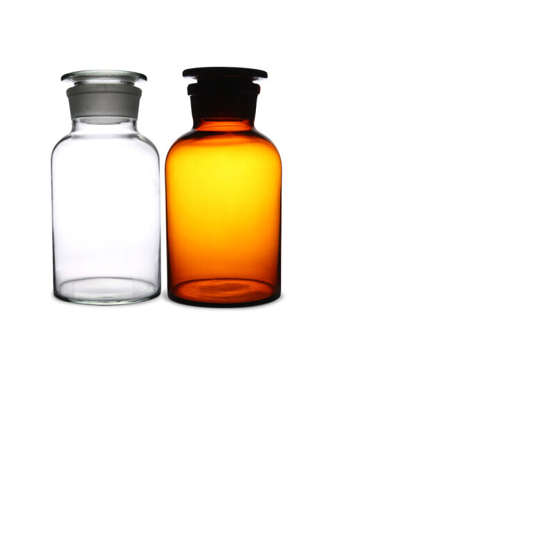 东华原医疗(DONGHUAYUAN MEDICAL)玻璃广口瓶500ml白色 棕色