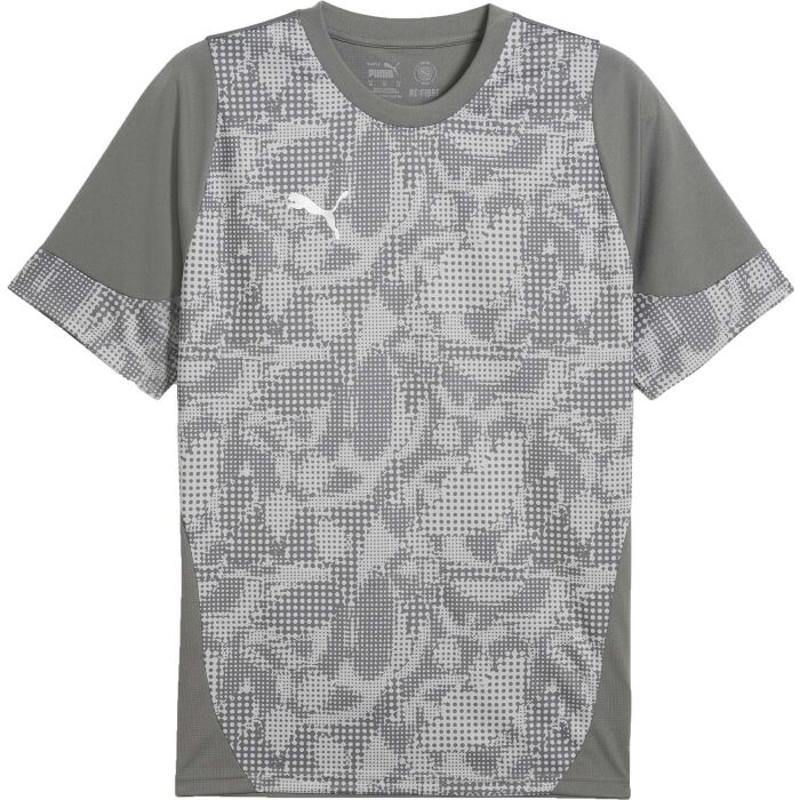 彪马(Puma)男士运动T恤透气排汗压缩干爽训练服团队杯比赛服