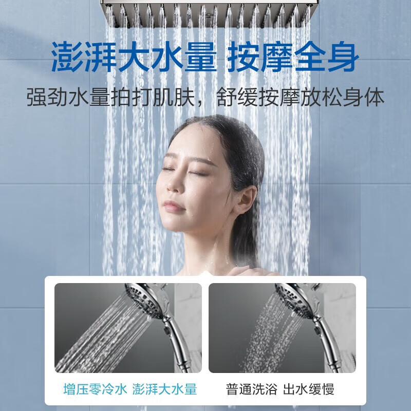 海尔(Haier)燃气热水器16升天然气增压零冷水水气双调恒温家用WIFI智控双感温恒温洗E感温舒适洗浴 WN5S高清大图
