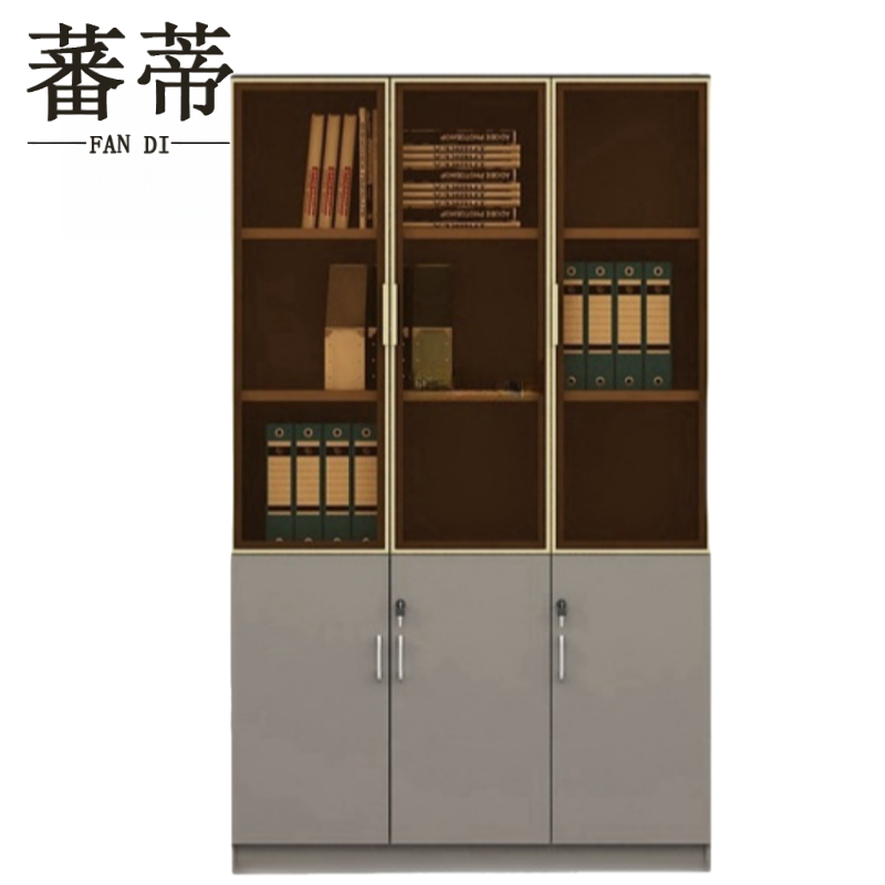 蕃蒂书柜储物柜高清大图