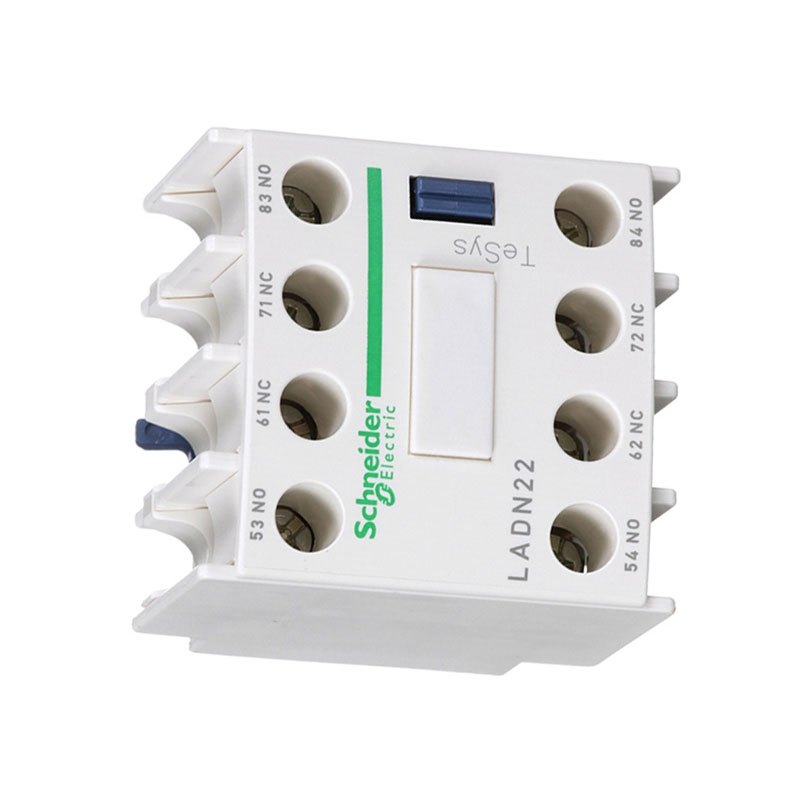 施耐德(Schneider) 接触器辅助触点 Tesys 接触辅助触点模块 2NO+2NC:2APN22A(单位:个)
