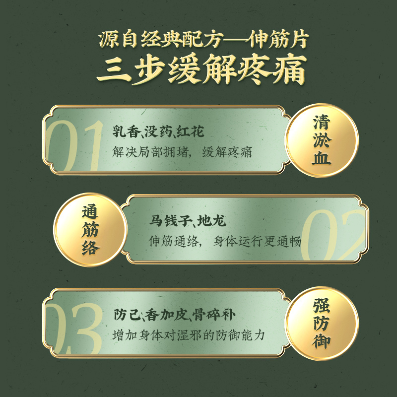 敖东伸筋贴5片/盒*3