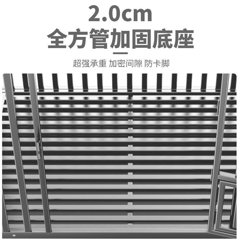 全管狗笼子大型犬中型犬狗笼金毛萨摩耶边牧拉布拉多室内狗笼大型图片