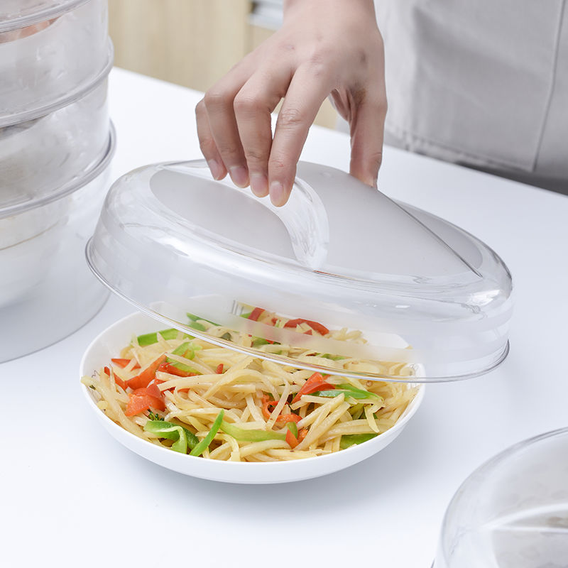 家用保温菜罩新款厨房餐桌罩菜剩菜盖饭保鲜菜罩子盖菜饭菜防尘罩 敬平 盖子1个+矮款3个+高款1个饭罩高清大图