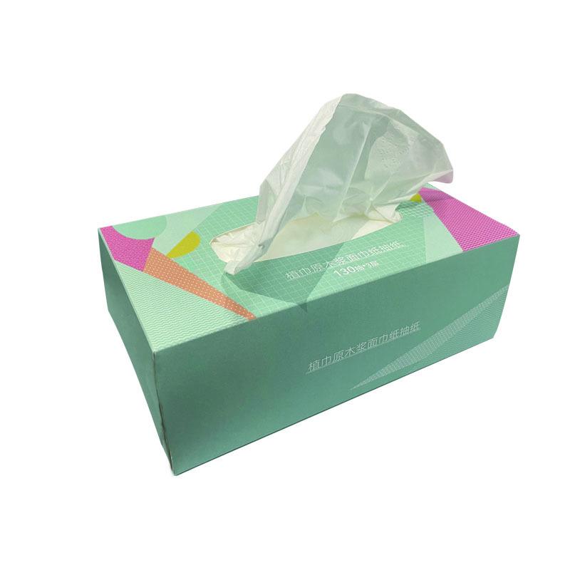 植巾(PLANTJIN)Y110 3层130抽/盒 面巾纸抽纸 16盒/箱 (计价单位:箱)高清大图