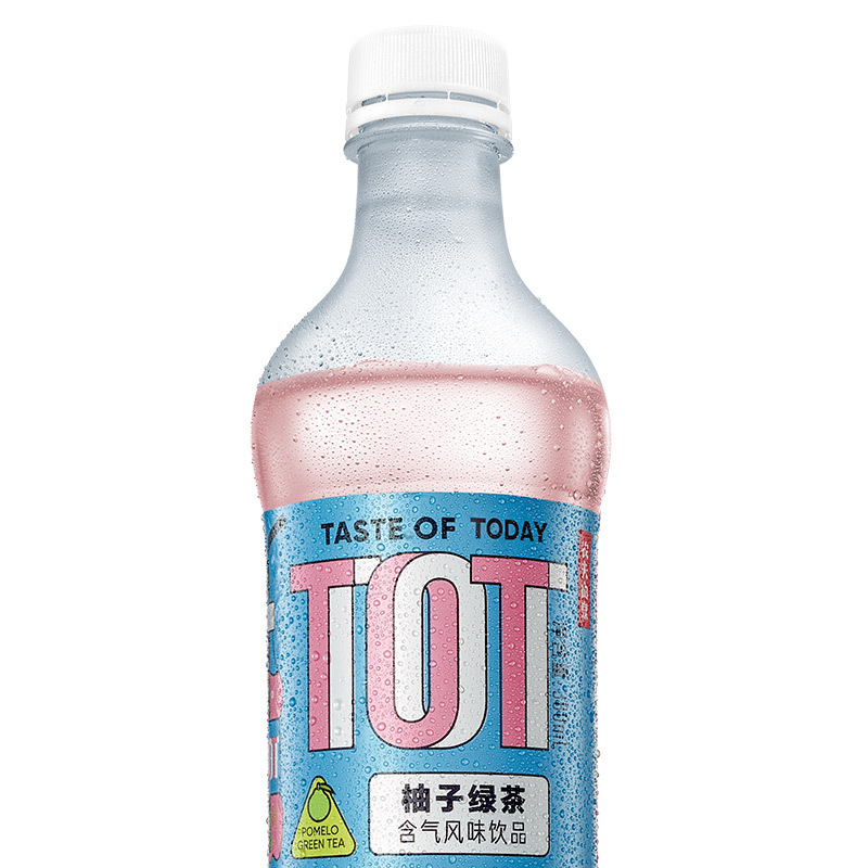 农夫山泉 TOT柚子绿茶含气风味饮品380ml*15瓶