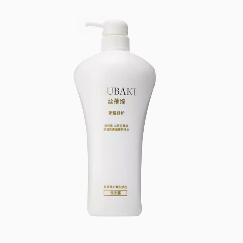 tsubaki)奢耀修护洗发水/护发素750ml滋润蓬松洗发露男女修护>800_800