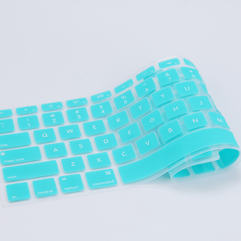 HIGE/苹果笔记本键盘膜 Mac/pro/air键盘膜 Mac12英寸/新款pro13无Touchbar通用 薄荷绿
