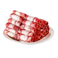 科尔沁 速冻牛肉 肥牛卷 国产 内蒙古牛肉 火锅食材 袋装 400g