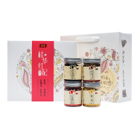 庄民桂花野生黑枸杞红枸杞红枣片礼盒220g/盒 正宗野生黑枸杞子 红枣干片 中宁夏红枸杞茶叶花草茶