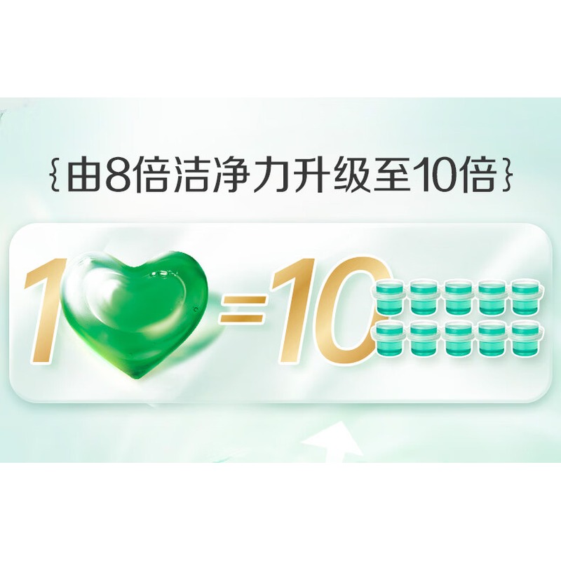 立白 除菌净护洗衣凝珠80克(10颗)高清大图