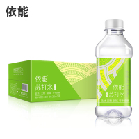 依能青柠苏打水柠檬味无糖无汽碱性水饮用水350ml*24瓶整箱
