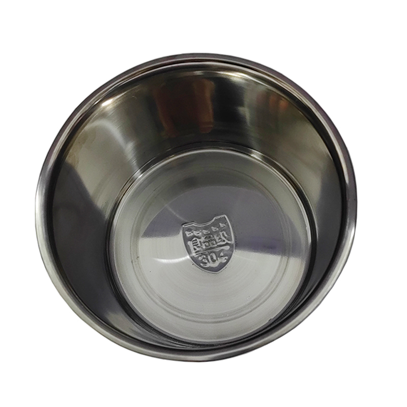 炯毅 不锈钢调料罐调味盒味盅猪油罐厨房料缸圆形调味盒打蛋盆辣椒罐家用调味罐 不锈钢调料缸 16cm 个高清大图