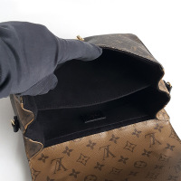 【正品二手95新】路易威登（LV）M44876 女士 老花 拼色 肩挎 POCHETTE MÉTIS 邮差包 帆布 肩带