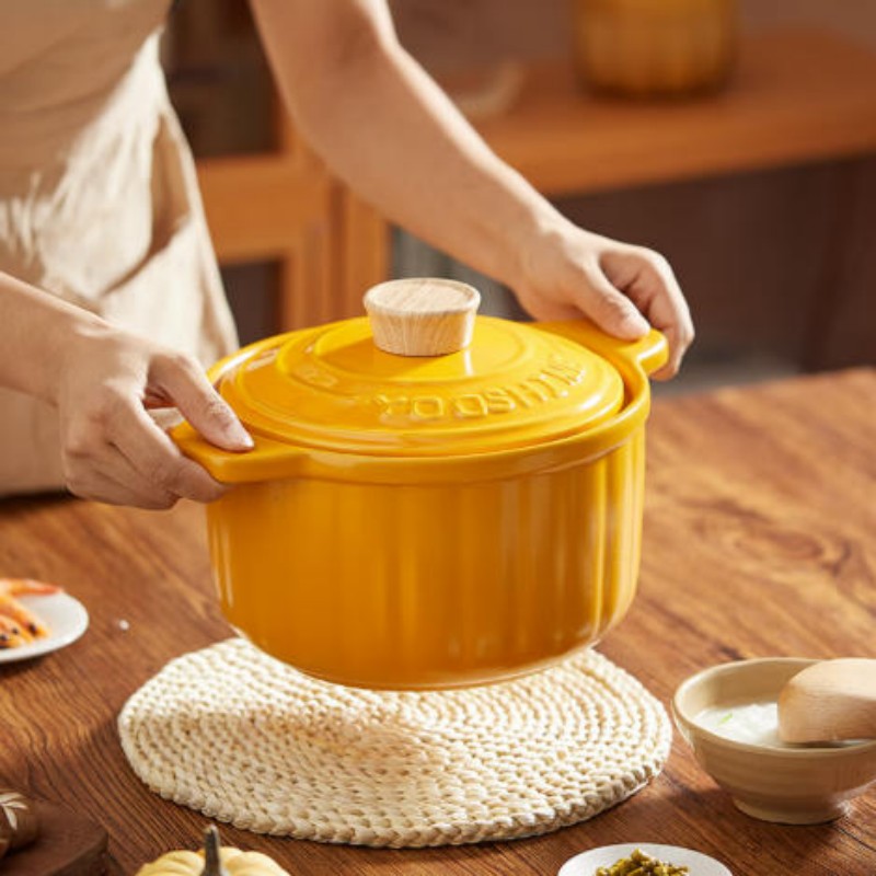 BAILOCK釉夏拾光陶瓷煲高清大图