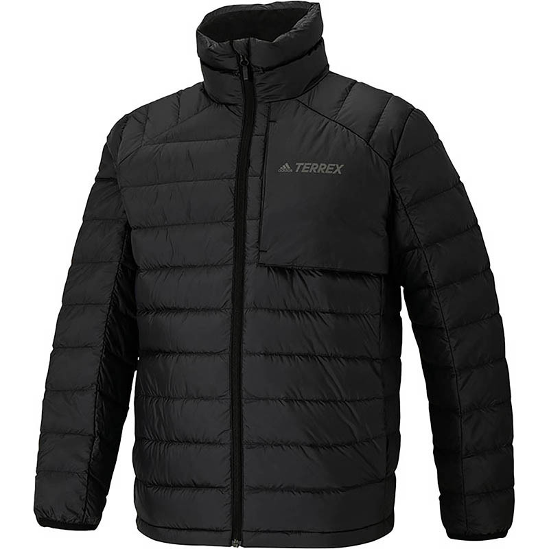 adidas阿迪达斯冬季男子修身立领保暖休闲运动羽绒服he3686