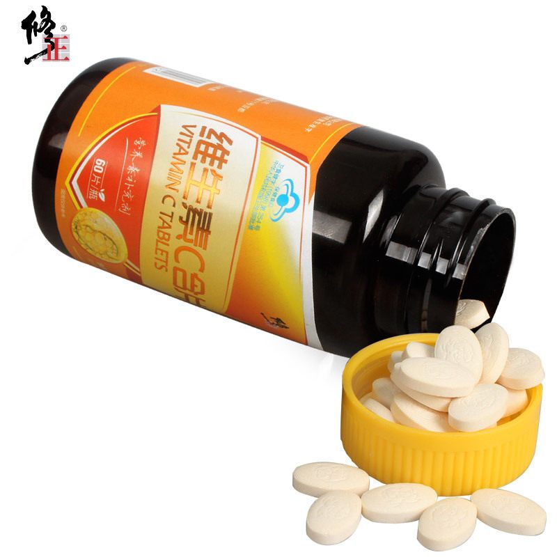 修正 维生素C含片0.65g/片*60片 VC 补充维生素C
