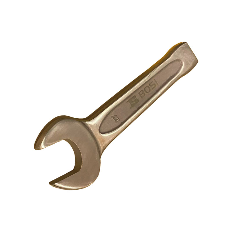 波斯(BOSI)防爆德式敲击开口扳手(27mm)把高清大图