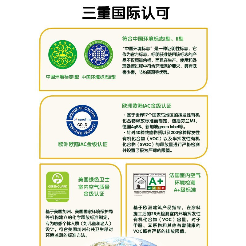 多乐士(Dulux)森呼吸淳零无添加底漆内墙乳胶漆 油漆涂料A931-65212白色