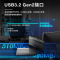 大华(alhua) 移动固态硬盘T70系列2TB容量USB3.2 Gen2 Type-C新一代高速读写移动硬盘三年质保