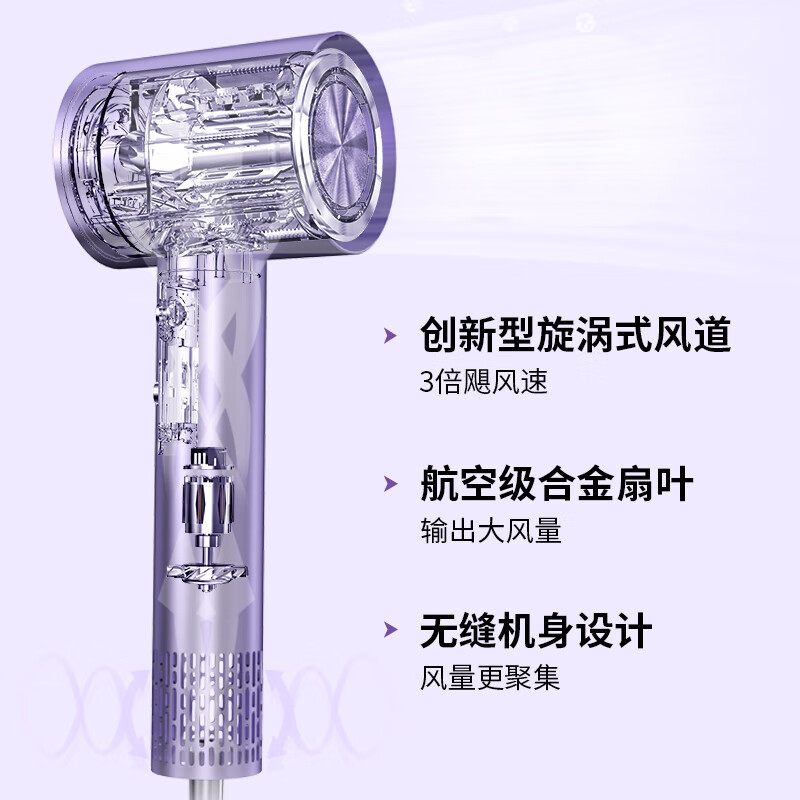 西屋高速吹风机HS500 皎月灰高清大图