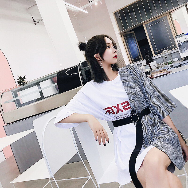 胖妹妹大码女装夏新款2018胖mm减龄遮肚子藏肉200斤仙女连衣裙潮