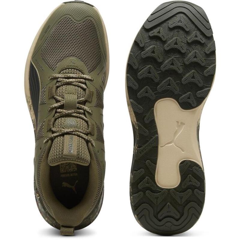 彪马(Puma)男款环保再生材料跑鞋夜光防滑耐磨越野训练鞋高清大图