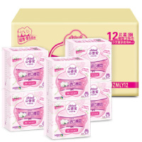 朵蕾蜜 梦幻少女系列 防侧漏夜用安心裤 裤型卫生巾组合装 2片*6包 洁柔出品