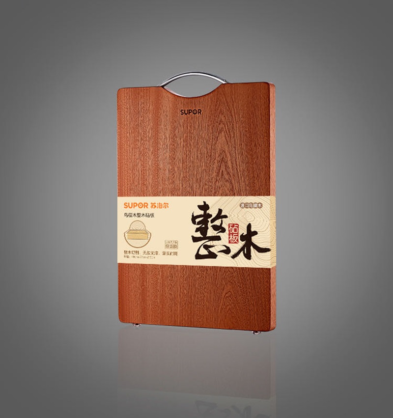 苏泊尔 乌檀木整木砧板4028/W402825AC1高清大图
