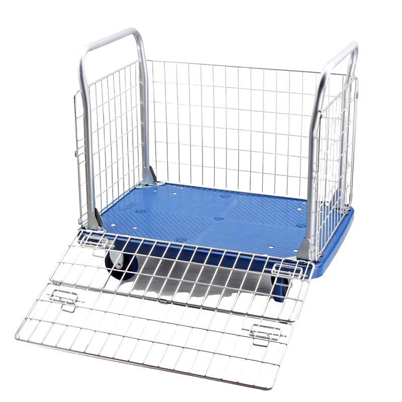 丰奋 围栏车 平板手推车 900*600*1000mm承重300kg 台高清大图