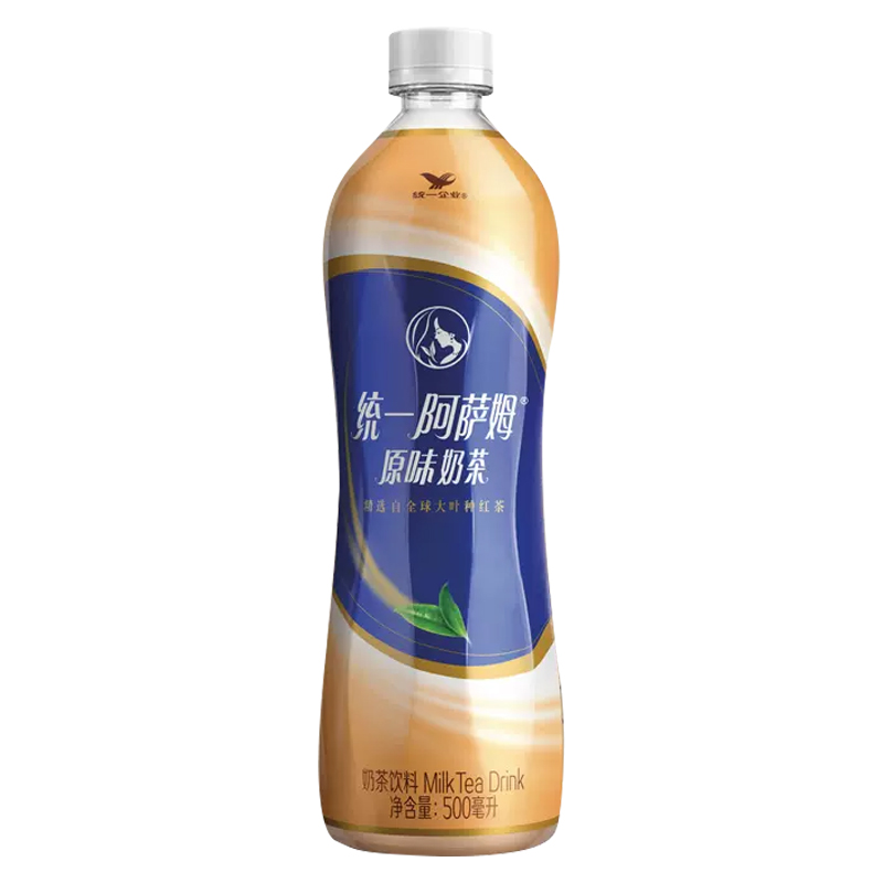 统一 阿萨姆奶茶 奶茶饮料 500ml*15瓶 整箱 下午茶 休闲饮品 饮料高清大图