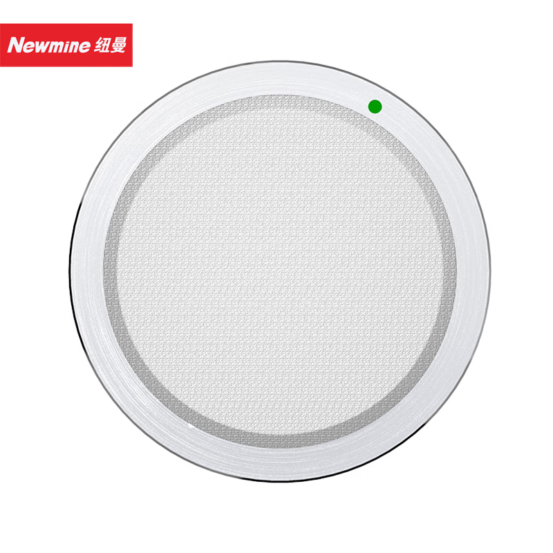 纽曼 NM-M19K 会议音频设备 吊顶全向麦 吸顶 悬挂式麦克风 8米拾音 适用40-100平米会议室 白色