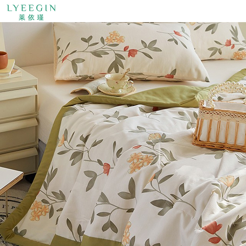 莱依瑾 LYEEGIN A类双层纱 空调被 200x230cm 张高清大图