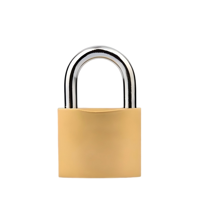 华夏京铁城 仿铜挂锁 32mm通开 把高清大图