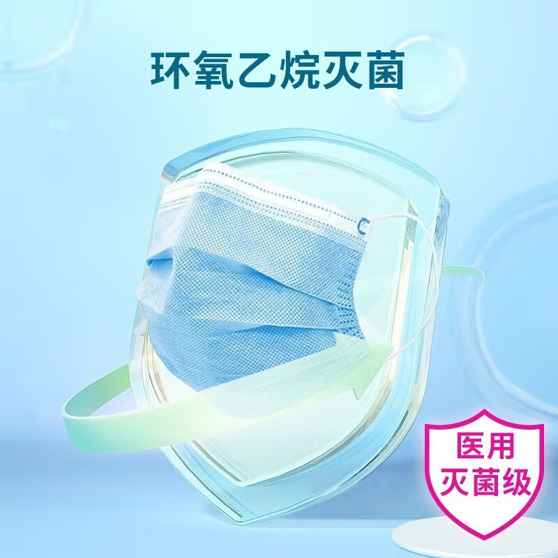 泰恩康 10只装独立包装 @一次性医用口罩 (计价单位:盒)高清大图
